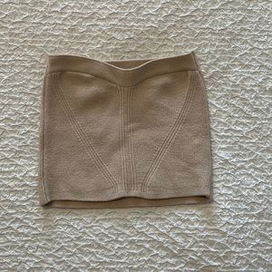 Topshop Sweater Tube Top